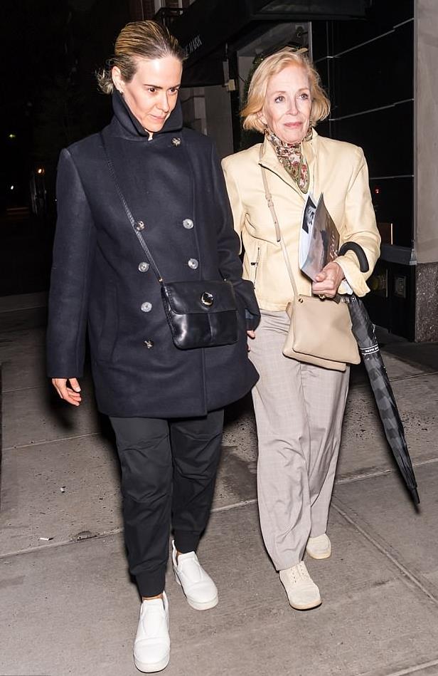 Sarah Paulson e Holland Taylor Sarah Paulson e la compagna Holland Taylor