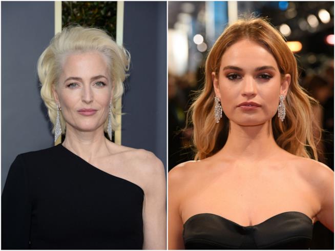 Gillian Anderson e Lily James saranno le protagoniste dell'adattamento teatrale di Eva contro Eva Gillian Anderson e Lily James