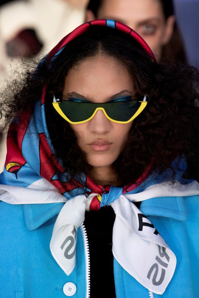 Occhiali con lenti multicolore Occhiali con lenti multicolore Courreges