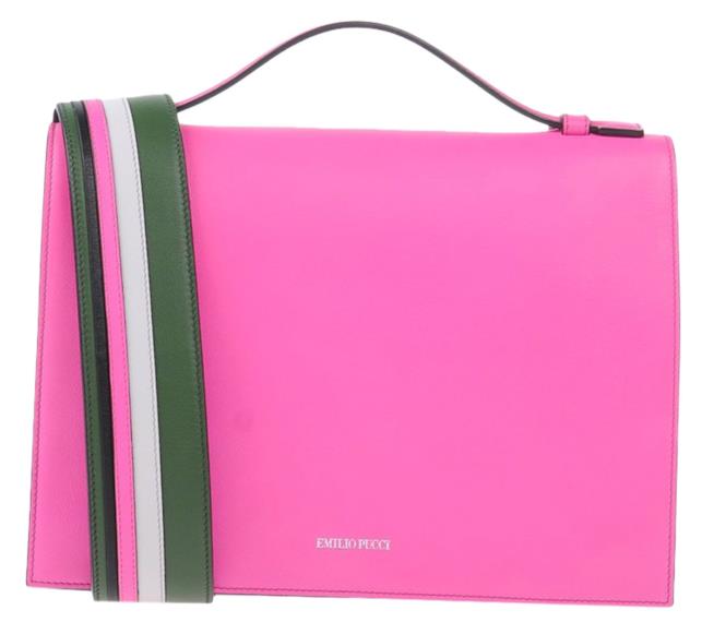 Borsa Emilio Pucci autunno inverno 2017 2018 Borsa rosa Emilio Pucci autunno inverno 2017 2018