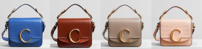 Borse Chloé C Collage di borse Chloé C