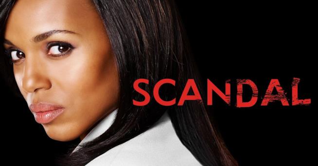 Kerry Washington protagonista di Scandal Primo piano della protagonista di Scandal
