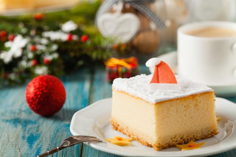Le ricette di Natale per la cheesecake Cheesecake natalizia