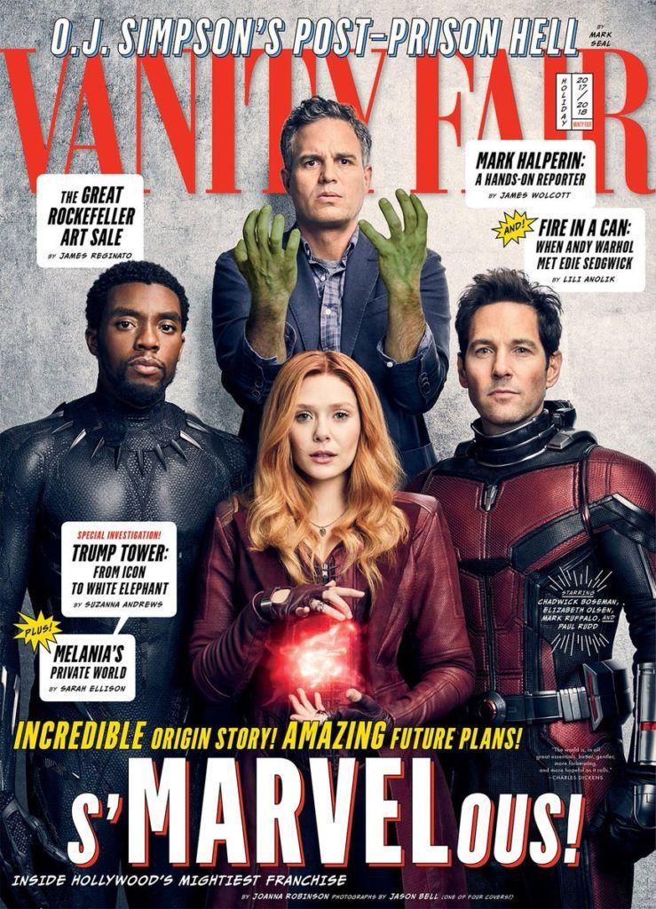 La prima variant cover di Vanity Fair Gli Avengers sulle copertine di Vanity Fair