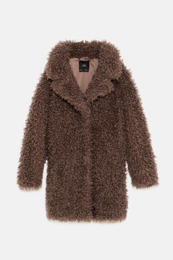 Cappotto pelliccia sintetica