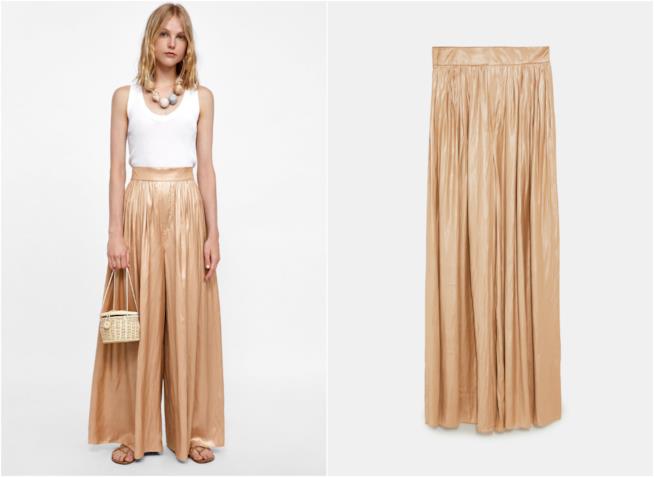 Pantaloni Zara Pantaloni Zara college con still life