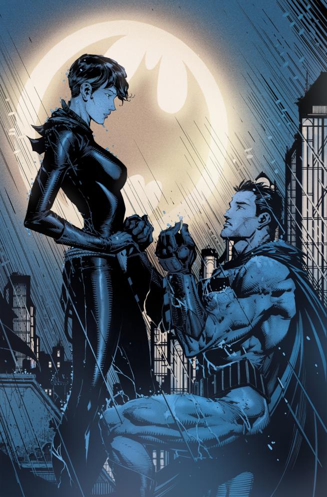 Batman e Catwoman fidanzamento