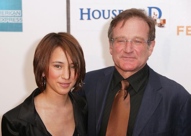 Il meraviglioso messaggio della figlia di Robin Williams Robin Williams e Zelda Williams
