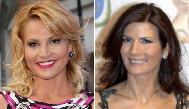 Simona Ventura parla delle nozze di Pamela Prati Collage tra Simona Ventura e Pamela Prati