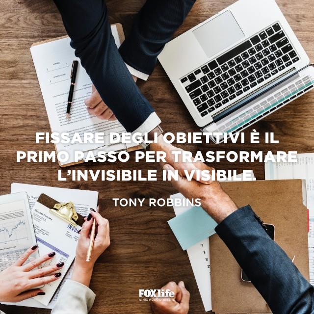 Frase motivazionale per il lavoro Scrivania da lavoro