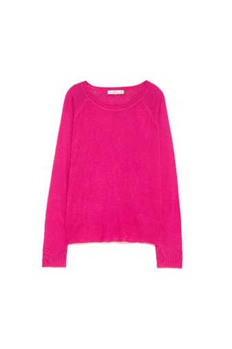 Pullover fucsia fluo