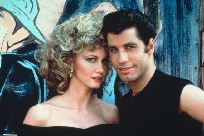 I piccanti retroscena del musical di culto Grease John Travolta e Olivia Newton-John in Grease