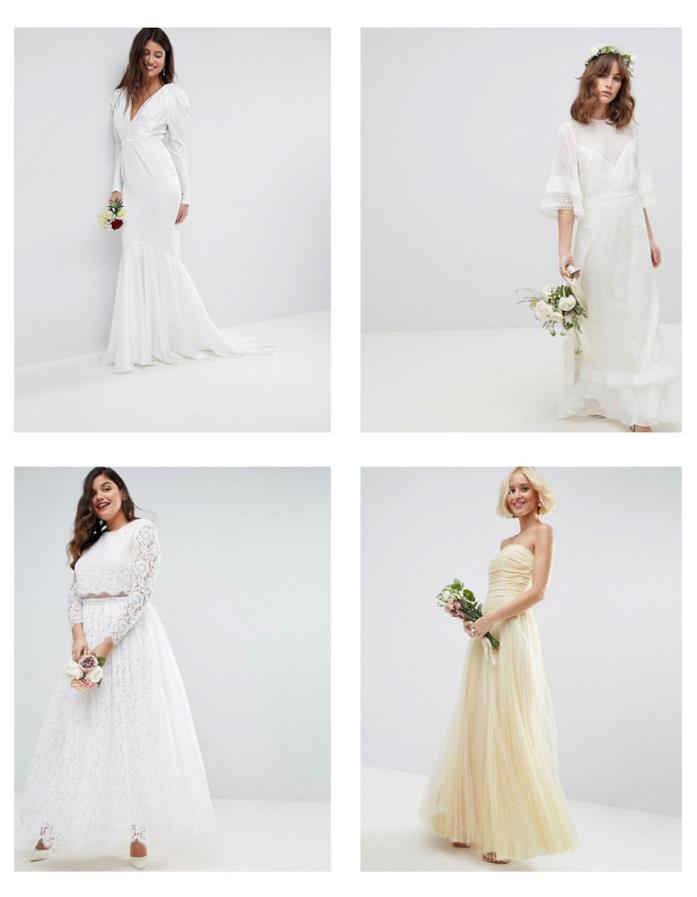 Gli abiti corti di Asos Bridal Abiti economici a meno di 500 euro