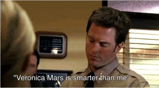 Il rapimento, episodio dedicato a Duncan che fugge con l'aiuto di Veronica Mars Veronica Mars in una scena della serie