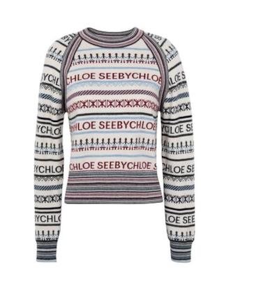 Pullover con il logo