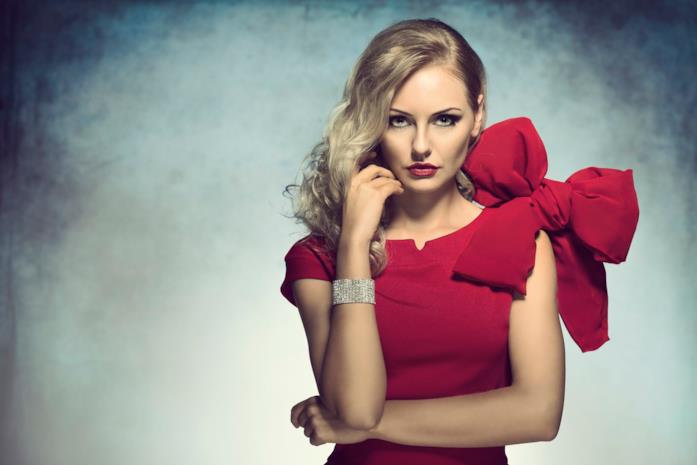 Natale Outfit Rosso e fiocchi per un outfit di Natale