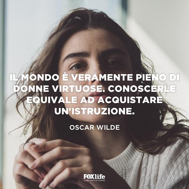 Frase Wilde sulle donne Ritratto di donna mora
