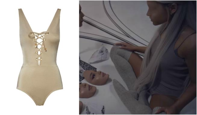 Ariana Grande e i costumi da bagno interi per l'estate 2018 Costume intero moda mare P/E 2018 come Ariana Grande