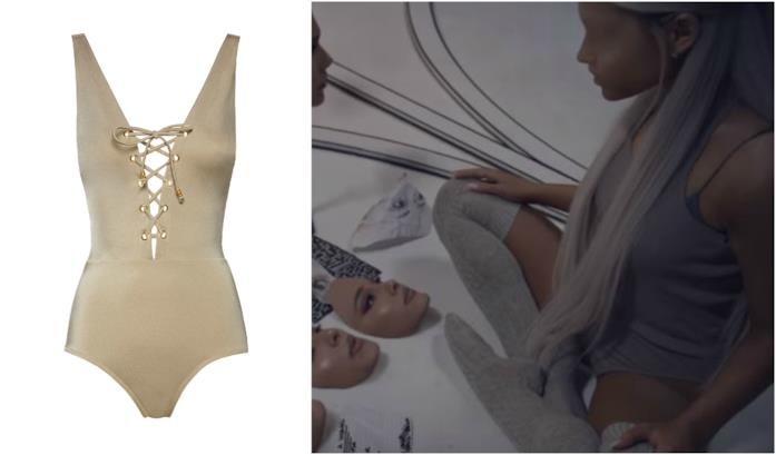 Ariana Grande e i costumi da bagno interi per l'estate 2018 Costume intero moda mare P/E 2018 come Ariana Grande