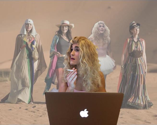 Dan Clay interpreta Carrie Bradshaw Dan Clay interpreta Carrie Bradshaw