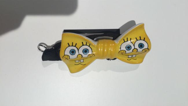 Papillon SpongeBob Gold Papillon SpongeBob Gold presentato a Pitti Bimbo 2017