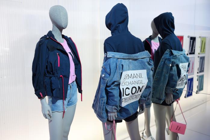Armani Exchange durante Pitti Immagine Uomo Creazione Armani Exchange, Pitti Immagine Uomo 2019