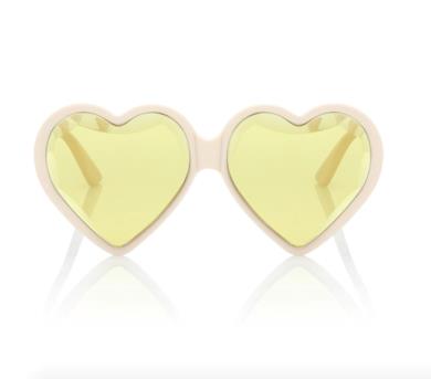 Occhiali in acetato con lenti gialle