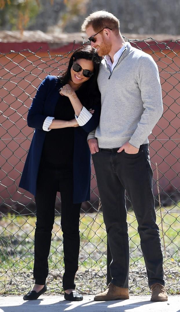 Meghan e Harry Meghan e Harry in primo piano