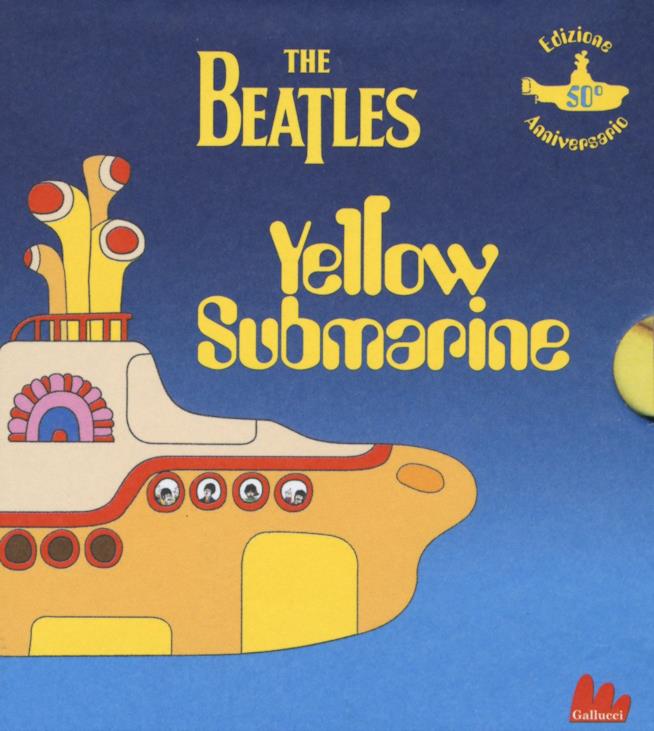 The Beatles Yellow Submarine Yellow Submarine in versione illustrata pop-up