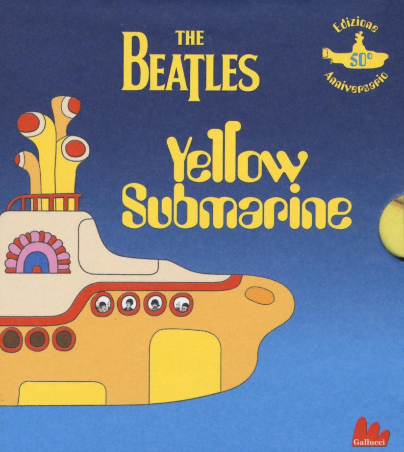The Beatles Yellow Submarine Yellow Submarine in versione illustrata pop-up