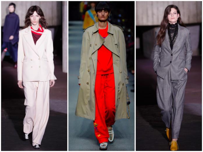 Tailleur doppiopetto Tailler doppiopetto e completi business alla LFW
