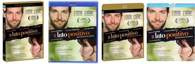 Il lato positivo edizioni home video Silver Linings Playbook, le edizioni homevideo