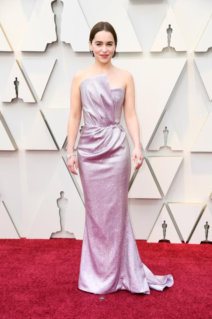 Emilia Clarke Emilia Clarke sul red carpet degli Oscar 2019