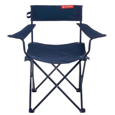 Sedia con braccioli basic blu