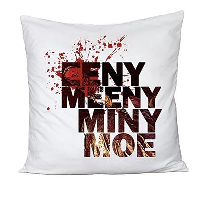 Il cuscino Eeny, meeny, miny, moe Il cuscino della conta inglese Eeny, meeny, miny, moe