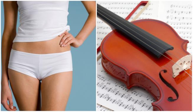 Su Instagram dilagano i fianchi a violino Un modello di Hip Dips