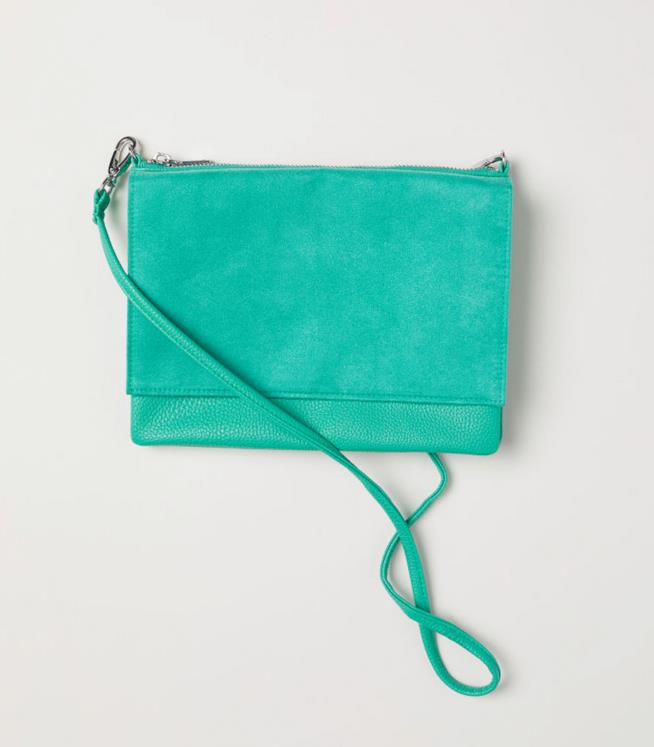 Borsa acquamarina Borsa acquamarina a tracolla