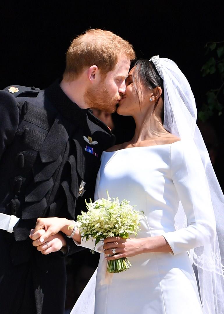 Meghan Markle Harry Meghan Markle e Harry il giorno delle nozze