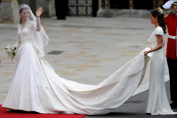 Kate Middleton matrimonio Il vestito da sposa di Kate Middleton