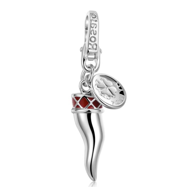 Charm cornetto di Rosato da regalare a Natale Charm cornetto di Rosato per regali di Natale