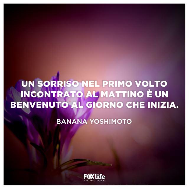 Citazione Yoshimoto Fiore in primo piano