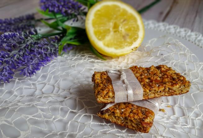 Barrette al limone Biscotti ai cereali
