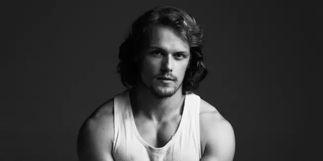 L'attore Sam Heughan Sam Heughan