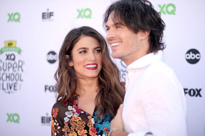 Ian Somerhalder e Nikki Reed fanno il loro debutto sul red carpet da genitori Ian Somerhalder e Nikki Reed sul red carpet