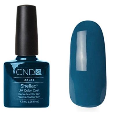 Smalto blu in gel
