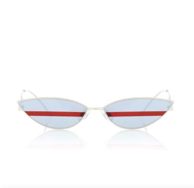 Occhiali da sole micro cat-eye