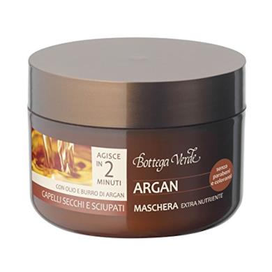 Maschera Extra Nutriente con Olio e Burro di Argan
