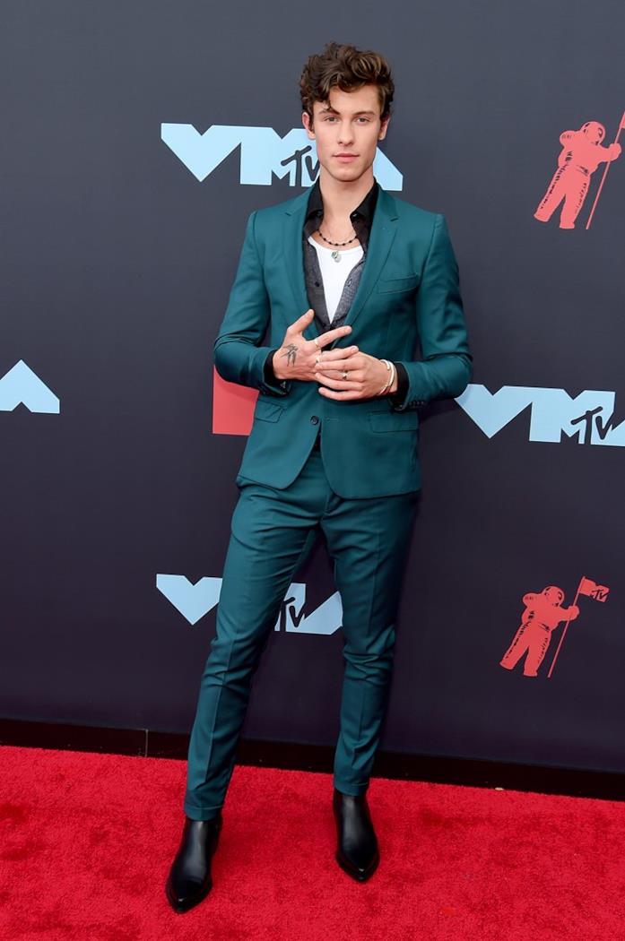 Shawn Mendes Shawn Mendes sul red carpet dei VMA 2019