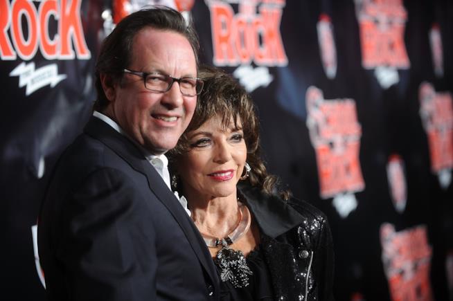 Joan Collins svela i suoi segreti per un matrimonio felice Joan Collins e Percy Gibson