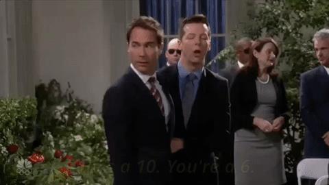Will e Jack Una scena di Will & Grace